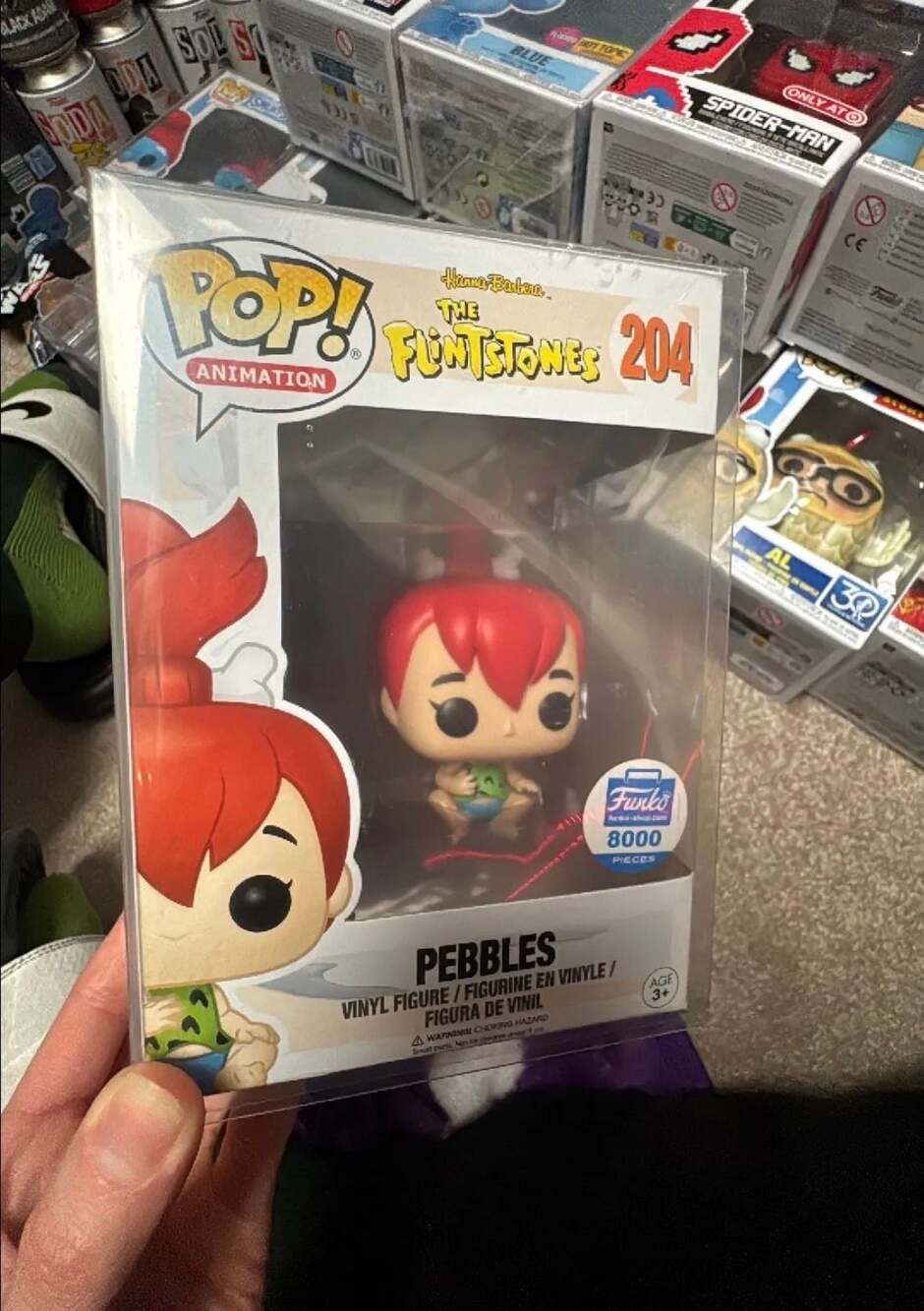 Funko Pop! The Flintstones Pebbles #204 Funko Shop Exclusive 8000 Pieces